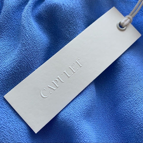 NWT Capulet Bridgette Crop Top Sky Blue - Picture 7 of 8